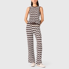 Zig Zag Crochet Tank Top