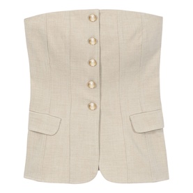 Tailored Bustier Top