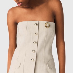 Tailored Bustier Top