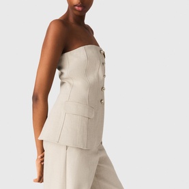 Tailored Bustier Top