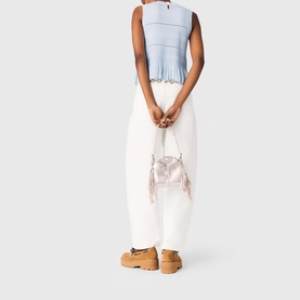 Ruffled Knitted Top