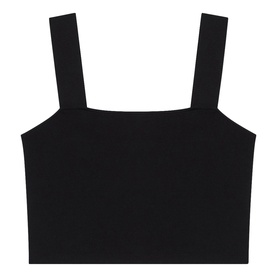 Solid Cropped Top