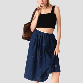 Solid Cropped Top