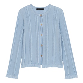 Tank Top & Cardigan Knitted Twin Set