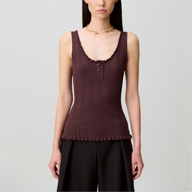 Pointelle Tank Top