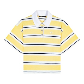 Logo Striped Polo Shirt