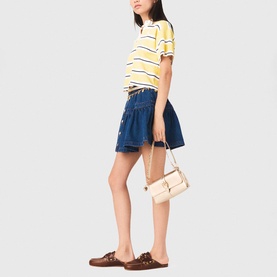 Logo Striped Polo Shirt