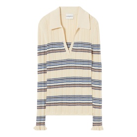 Stripe Rib Knit Top