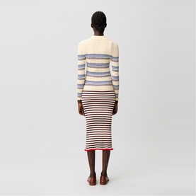 Stripe Rib Knit Top
