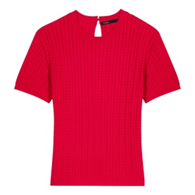 Mapi Cable Knit Sweater