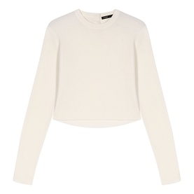 Jewelled Button Knitted Sweater