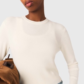 Jewelled Button Knitted Sweater