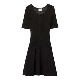 Lace Hybrid Mini Dress