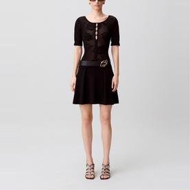Lace Hybrid Mini Dress