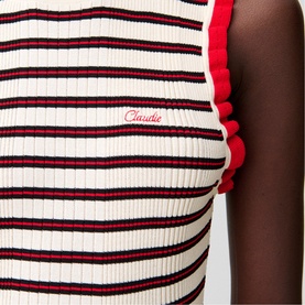 Striped Knit Dress