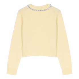 Beaded Knit Sweater