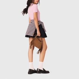 Polo Collar Ribbed Sweater