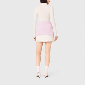 Rib Knit Polo Shirt