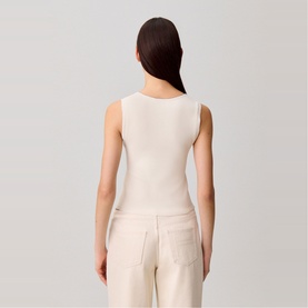 Scalloped Tank Top