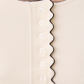 Scalloped Tank Top