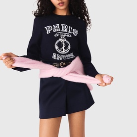 Slogan Logo Sweater