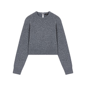 Embellished Trim Sweater