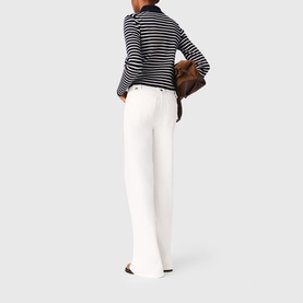 Striped Polo Cardigan