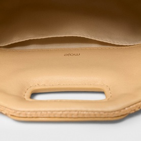 Miss M Raffia Effect Mini Bag