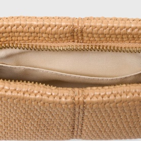 Miss M Raffia Effect Bag