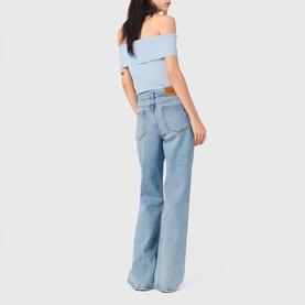 Momency Open Shoulder Sweater