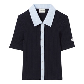 Ribbed Hybrid Shirt