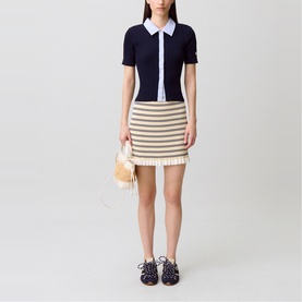 Ribbed Hybrid Shirt