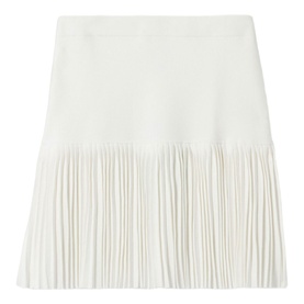 Pleated Mini Skirt