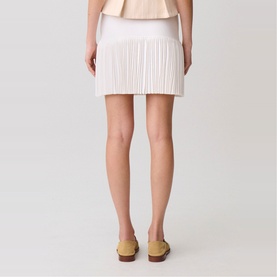 Pleated Mini Skirt