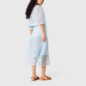 Embellished Crochet Cardigan