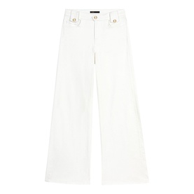Denim High-Rise Flared Jeans