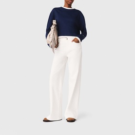 Denim High-Rise Flared Jeans