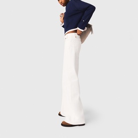 Denim High-Rise Flared Jeans