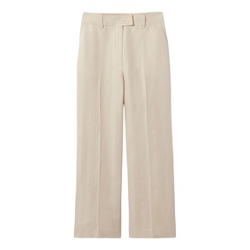 Cropped Flared Trousers