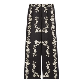 Floral Straight Leg Trousers