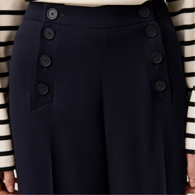 Sailor Straight Leg Trousers
