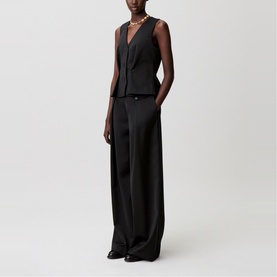 Tailored Wide Leg Trousers