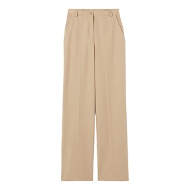 Pressed Crease Straight Leg Trousers