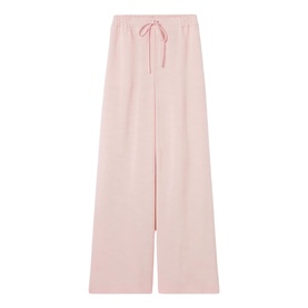 Drawstring Wide Leg Trousers