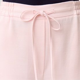 Drawstring Wide Leg Trousers