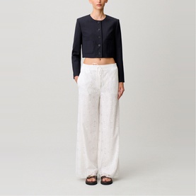Lace Drawstring Trousers