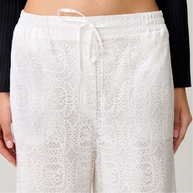 Lace Drawstring Trousers