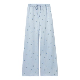 Floral Wide Leg Trousers