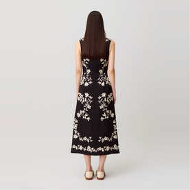 Floral Cut-Out Dress