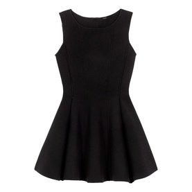 Jewelled Bow Flared Mini Dress